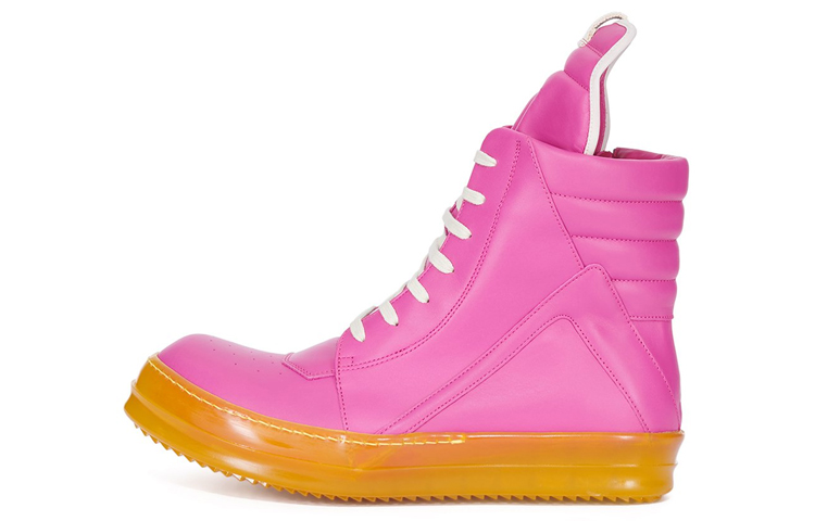 Rick Owens EDFU Geobasket 'Hot Pink Lemon Clear' RU01C4894-LPO-131320