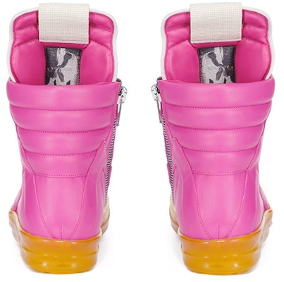 Rick Owens EDFU Geobasket 'Hot Pink Lemon Clear' RU01C4894-LPO-131320 Shop Rick Owens EDFU Geobasket 'Hot Pink Lemon Clear' RU01C4894-LPO-131320