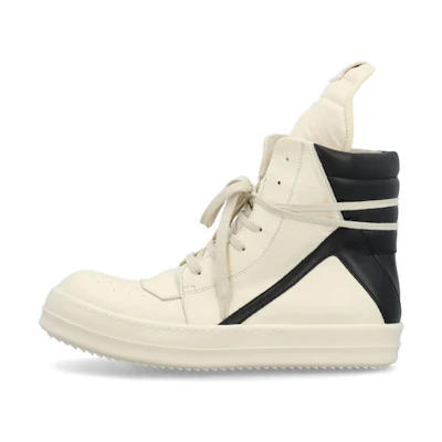 Rick Owens EDFU Geobasket 'Milk Black'