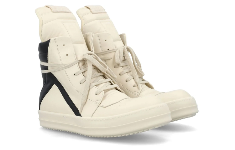 Rick Owens EDFU Geobasket 'Milk Black' 圖 3