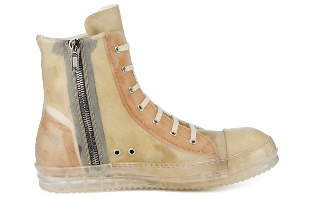 Rick Owens EDFU High 'Natural Transparent'
