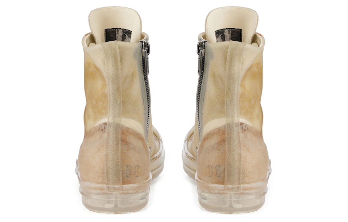 Rick Owens EDFU High 'Natural Transparent'