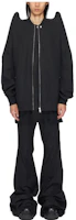 Rick Owens Edfu Runway Jumbo Tec Cotton Ripstop Jacket Black SS23 RR01C4718CR-09 Rick Owens Edfu Runway Jumbo Tec Cotton Ripstop Jacket Black SS23 RR01C4718CR-09