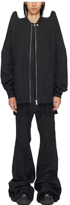 Chaqueta Negra Rick Owens Edfu Runway Jumbo Tec Algodón Ripstop SS23. RR01C4718CR-09 Buy Chaqueta Negra Rick Owens Edfu Runway Jumbo Tec Algodón Ripstop SS23. RR01C4718CR-09