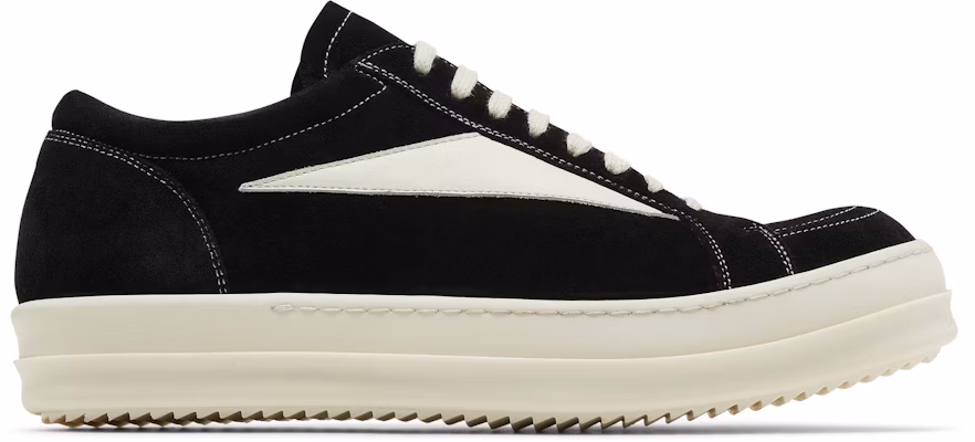 Rick Owens EDFU Suede Leather Vintage Low 'Black Milk' RU01C4897-LVSLPO-911 Buy Rick Owens EDFU Suede Leather Vintage Low 'Black Milk' RU01C4897-LVSLPO-911