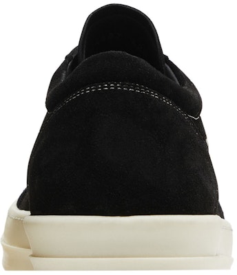 릭 오웬스 EDFU 스웨이드 빈티지 로우 "블랙 밀크" RU01C4897-LVSLPO-911 Sizing 릭 오웬스 EDFU 스웨이드 빈티지 로우 "블랙 밀크" RU01C4897-LVSLPO-911