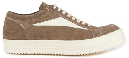 Rick Owens EDFU Suede Leather Vintage Low 'Dust Milk' RU01C4897_LVSLPO_3411/RU02C7897-LVSLPO-3411 Rick Owens EDFU Suede Leather Vintage Low 'Dust Milk' RU01C4897_LVSLPO_3411/RU02C7897-LVSLPO-3411