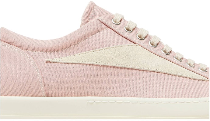 瑞克·歐文斯 DRKSHDW 牛仔布 復古低幫 綁帶 時尚板鞋 男款 粉色 Order 瑞克·歐文斯 DRKSHDW 牛仔布 復古低幫 綁帶 時尚板鞋 男款 粉色