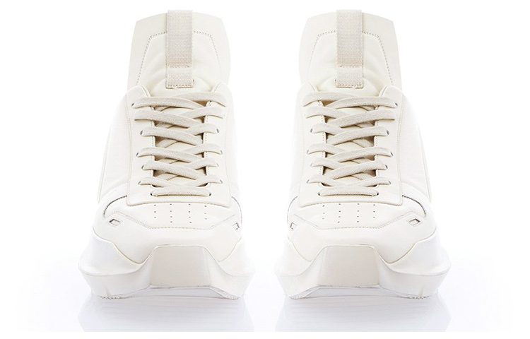 Lookbook Rick Owens Fogachine Geth Runner Pasarela 'Milk' zapatillas RU01B1814-LPO-11111