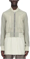 Rick Owens Full-Zip Long Sleeve Jacket Men’s Beige RR01C4797RG-08 Rick Owens Full-Zip Long Sleeve Jacket Men’s Beige RR01C4797RG-08