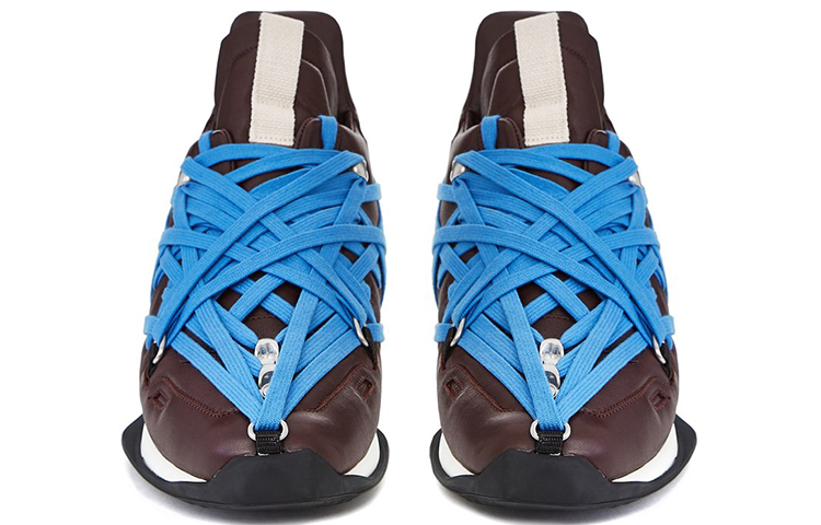 Rick Owens FW20 High-Performance Running Shoes 'Dark Brown' 'Burgundy Leather' 圖 2