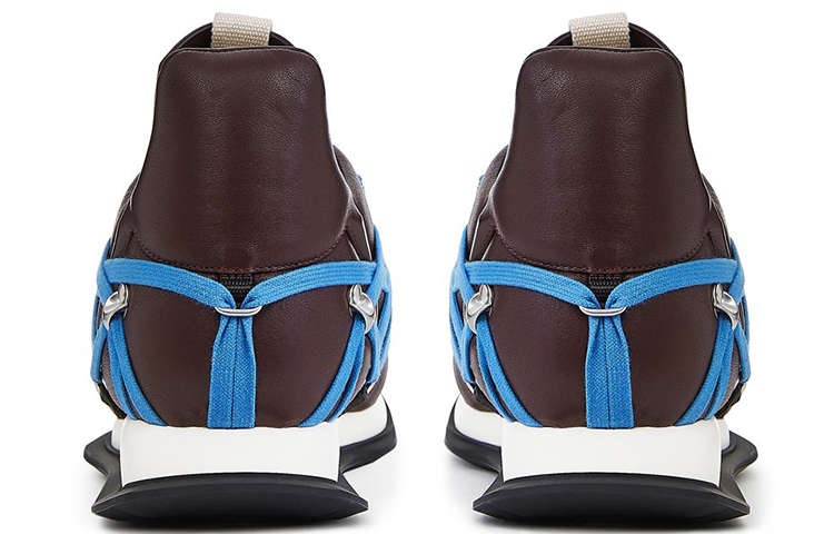 Rick Owens FW20 High-Performance Running Shoes 'Dark Brown' 'Burgundy Leather' 圖 3