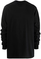 RICK OWENS FW21 Black Crewneck Pullover Sweatshirt Casual Wear RU02A5277BA-09 RICK OWENS FW21 Black Crewneck Pullover Sweatshirt Casual Wear RU02A5277BA-09