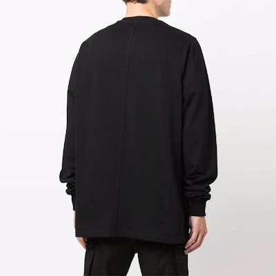 릭 오웬스 FW21 블랙 크루넥 풀오버 스웨트셔츠 캐주얼웨어 RU02A5277BA-09 Shop 릭 오웬스 FW21 블랙 크루넥 풀오버 스웨트셔츠 캐주얼웨어 RU02A5277BA-09