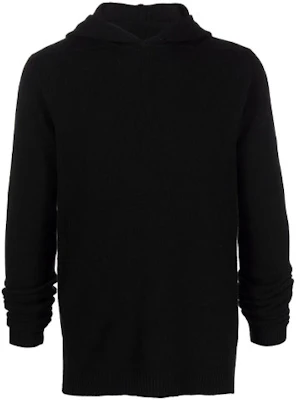 Rick Owens FW21 黑色针织连帽休闲套头衫 RU02A5685WSBR-09 Buy Rick Owens FW21 黑色针织连帽休闲套头衫 RU02A5685WSBR-09