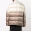 Shop リックオウエンス FW21 カラーブロック パネル ダウンジャケット ベージュ RU02A5788NZD308-54