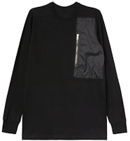 Rick Owens FW21 Cotton Crewneck Long Sleeve Sweatshirt Black Mens. RU02A5261JANZ-09 Rick Owens FW21 Cotton Crewneck Long Sleeve Sweatshirt Black Mens. RU02A5261JANZ-09