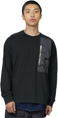 릭 오웬스 FW21 코튼 크루넥 롱슬리브 맨투맨 블랙 남성용. RU02A5261JANZ-09 Cheap 릭 오웬스 FW21 코튼 크루넥 롱슬리브 맨투맨 블랙 남성용. RU02A5261JANZ-09