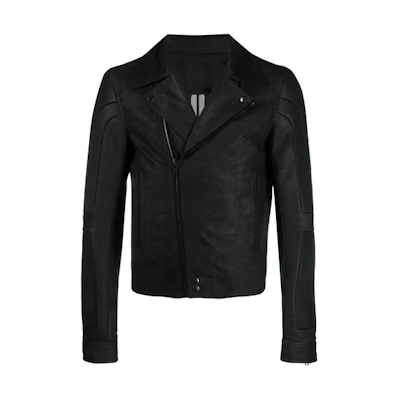 Rick Owens FW21 Performa Patchwork Jacket Black RU21S6767LBA-09