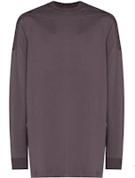 Rick Owens FW21 Solid Long Sleeve T-Shirt Brown Men. RU02A5278BA-46 Rick Owens FW21 Solid Long Sleeve T-Shirt Brown Men. RU02A5278BA-46
