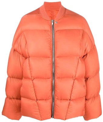 Rick Owens FW22 Jaket Penerbangan Zip-Up Oren Ringan Solid RU02B2788NZD3-53 Buy Rick Owens FW22 Jaket Penerbangan Zip-Up Oren Ringan Solid RU02B2788NZD3-53