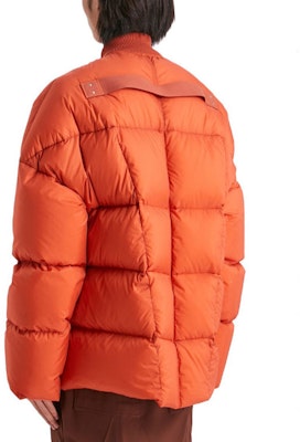 Rick Owens FW22 Jaket Penerbangan Zip-Up Oren Ringan Solid RU02B2788NZD3-53 Shop Rick Owens FW22 Jaket Penerbangan Zip-Up Oren Ringan Solid RU02B2788NZD3-53