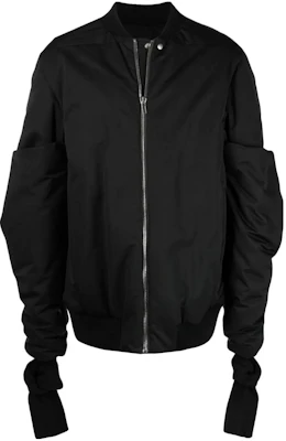 릭 오웬스 FW22 블랙 롱슬리브 집 베이스볼 재킷 아우터웨어 RR02B2712MU-09 Buy 릭 오웬스 FW22 블랙 롱슬리브 집 베이스볼 재킷 아우터웨어 RR02B2712MU-09
