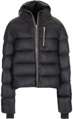 RICK OWENS FW22 Chaqueta Sudadera Acolchada con Cremallera Negra RR02B2707NZD4-09 Order RICK OWENS FW22 Chaqueta Sudadera Acolchada con Cremallera Negra RR02B2707NZD4-09