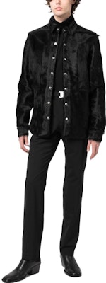 RICK OWENS FW22 素色立領單排扣外套 黑色 RR02B2730LHL-09 Lookbook RICK OWENS FW22 素色立領單排扣外套 黑色 RR02B2730LHL-09