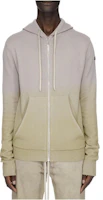 Rick Owens FW23 Acid Degrade Cashmere Knit Zipped Hoodie Unisex Gradient Design MU02C9B01M3746-D82 Rick Owens FW23 Acid Degrade Cashmere Knit Zipped Hoodie Unisex Gradient Design MU02C9B01M3746-D82