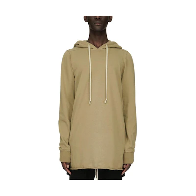 Rick Owens FW23 Luxor Pale Green Pullover Hoodie Heavy Cotton Wear DU02C5285RIG-25