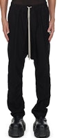 Rick Owens FW24 Black Elastic Waist Pleated Flap Pocket Casual Pants Men RU02D6380FL-09 Rick Owens FW24 Black Elastic Waist Pleated Flap Pocket Casual Pants Men RU02D6380FL-09