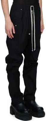 Rick Owens FW24 黑色寬鬆彈性腰休閒長褲 男款 RU02D6361TE-09 Purchase Rick Owens FW24 黑色寬鬆彈性腰休閒長褲 男款 RU02D6361TE-09