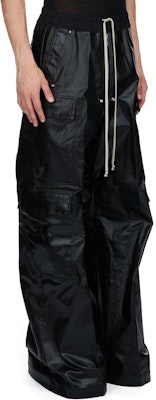 Rick Owens FW24 塗層彈性腰帶口袋黑色休閒褲 男款長褲 RU02D6339SCT-09 Purchase Rick Owens FW24 塗層彈性腰帶口袋黑色休閒褲 男款長褲 RU02D6339SCT-09