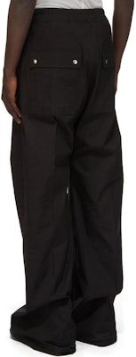 リックオウエンス FW24 プリーツ ワイドレッグ トラウザー メンズ ブラック RR02D6309TEEM7-0908 Lookbook リックオウエンス FW24 プリーツ ワイドレッグ トラウザー メンズ ブラック RR02D6309TEEM7-0908