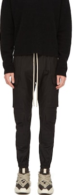 Rick Owens FW24 修身彈性腰圍休閒長褲 黑色 男款 RU02D6337TE-09 Shop Rick Owens FW24 修身彈性腰圍休閒長褲 黑色 男款 RU02D6337TE-09