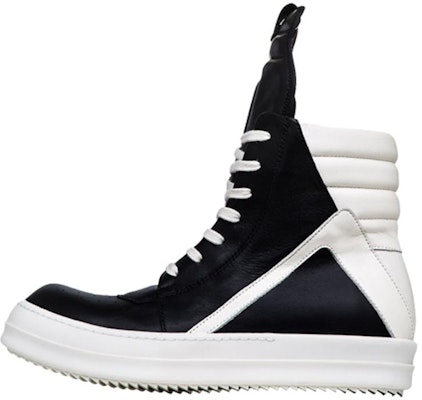 Rick Owens Geobasket 2020 'Black White Patchwork' RU20F3894LPO-911 Buy Rick Owens Geobasket 2020 'Black White Patchwork' RU20F3894LPO-911