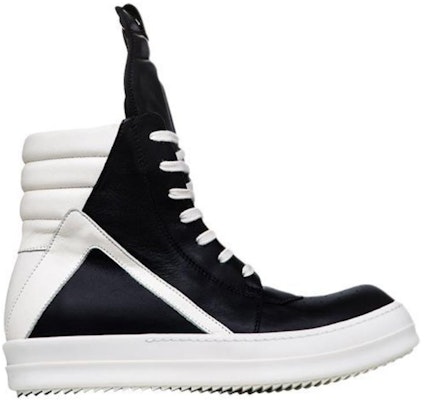 Rick Owens Geobasket 2020 'Black White Patchwork' RU20F3894LPO-911 Order Rick Owens Geobasket 2020 'Black White Patchwork' RU20F3894LPO-911