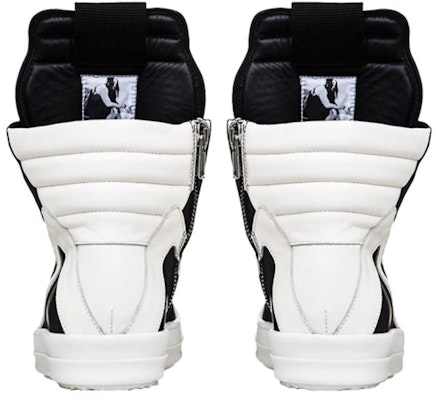 Rick Owens Geobasket 2020 'Black White Patchwork' RU20F3894LPO-911 Shop Rick Owens Geobasket 2020 'Black White Patchwork' RU20F3894LPO-911
