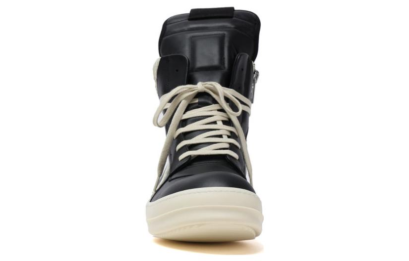 Rick Owens Geobasket 'Beige Black' 圖 3