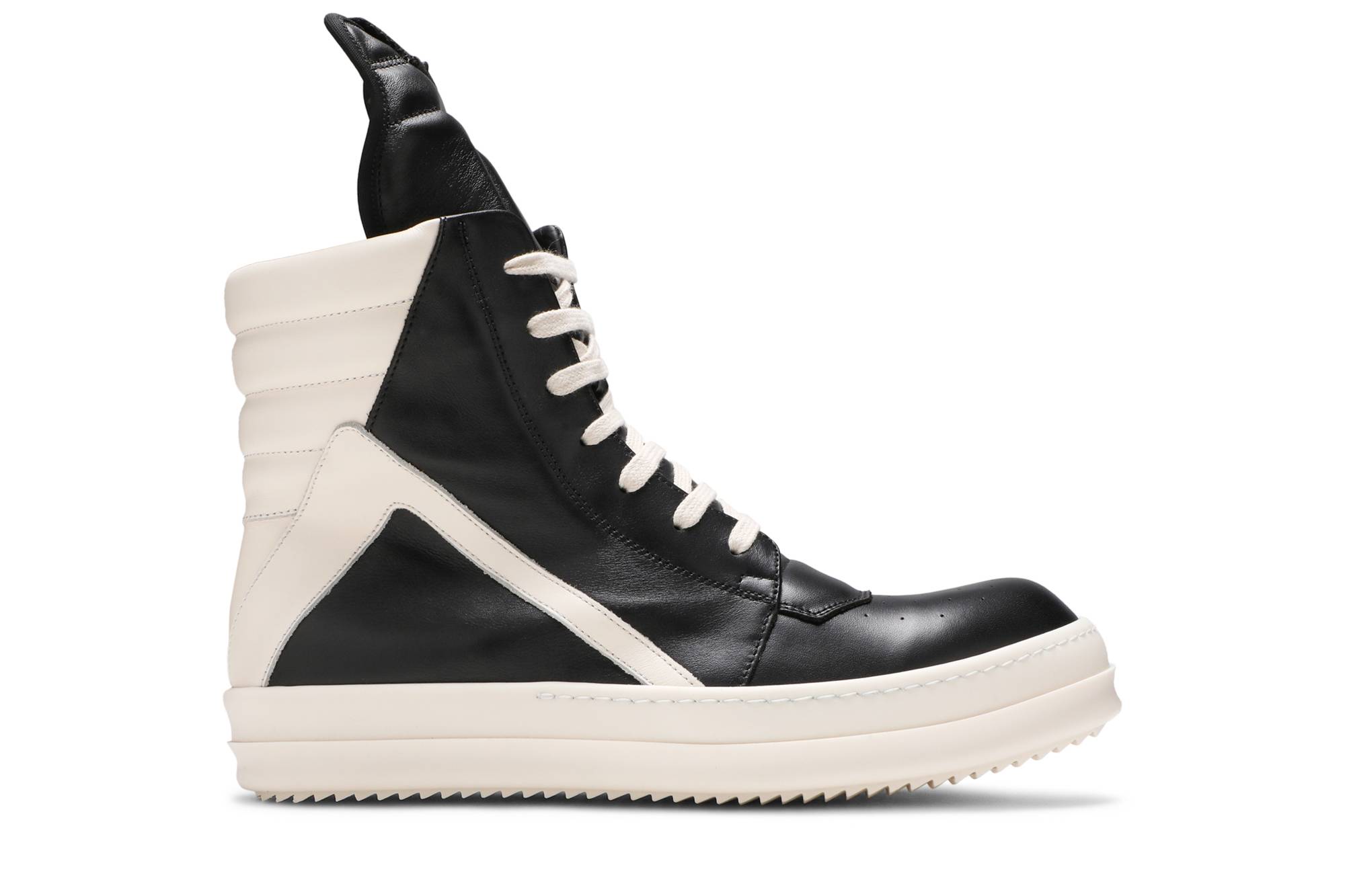 Rick Owens Geobasket 'Black Milk'