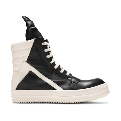 Rick Owens Geobasket 'Black Milk'