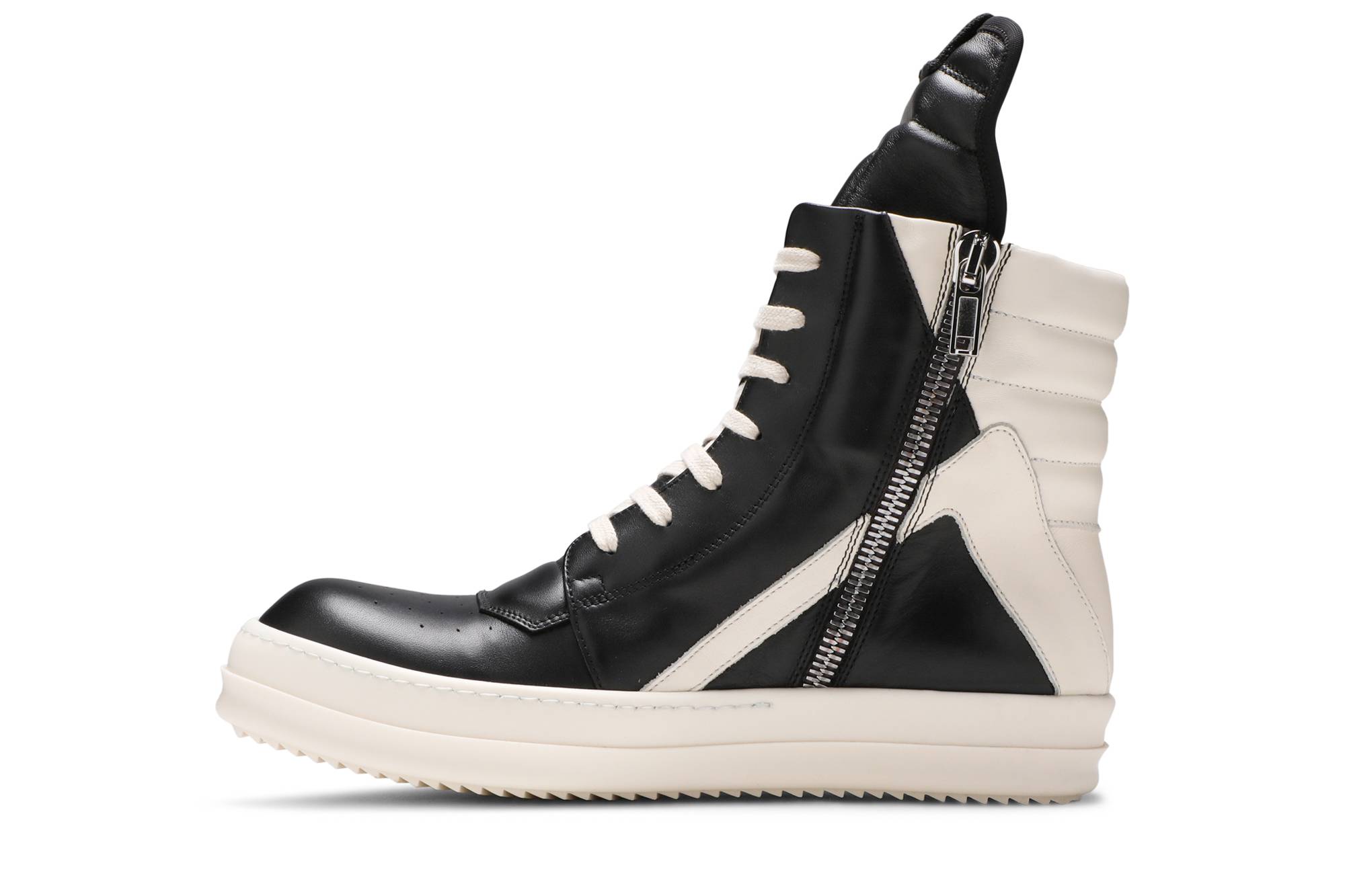 Rick Owens Geobasket 'Black Milk' 圖 3