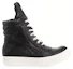 Order Rick Owens Geobasket 'Black Python' Hitam Ular RF00M5894-LPNM-991