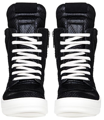 Rick Owens Geobasket 'Black Python' RF00M5894-LPNM-991 Lookbook Rick Owens Geobasket 'Black Python' RF00M5894-LPNM-991