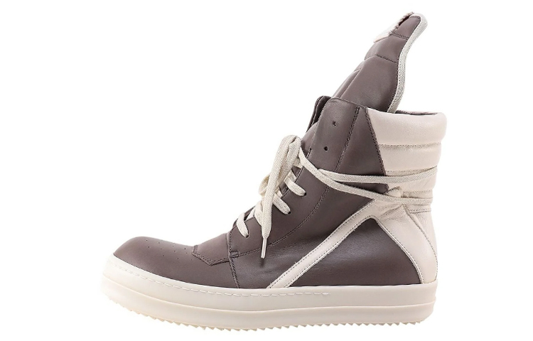 Rick Owens Geobasket 'Brown White'