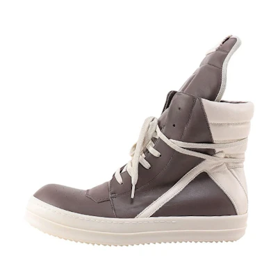 Rick Owens Geobasket 'Brown White'
