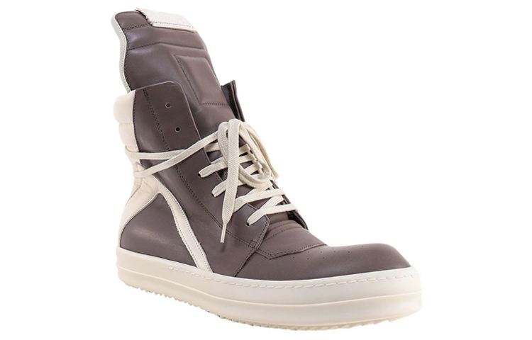 Rick Owens Geobasket 'Brown White' 圖 2