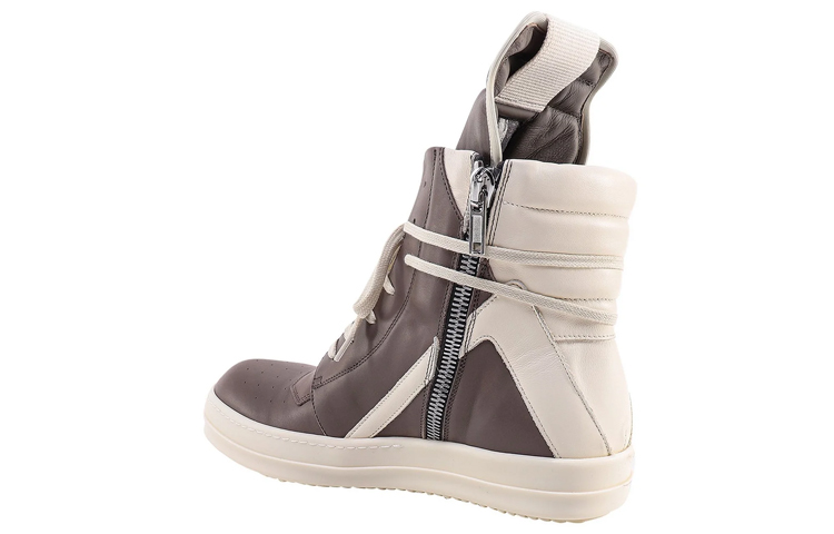 Rick Owens Geobasket 'Brown White' 圖 3