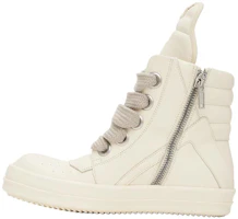 Rick Owens Geobasket 'Full-Grain Calfskin White' RU01B1894LPOW1-11111 Rick Owens Geobasket 'Full-Grain Calfskin White' RU01B1894LPOW1-11111